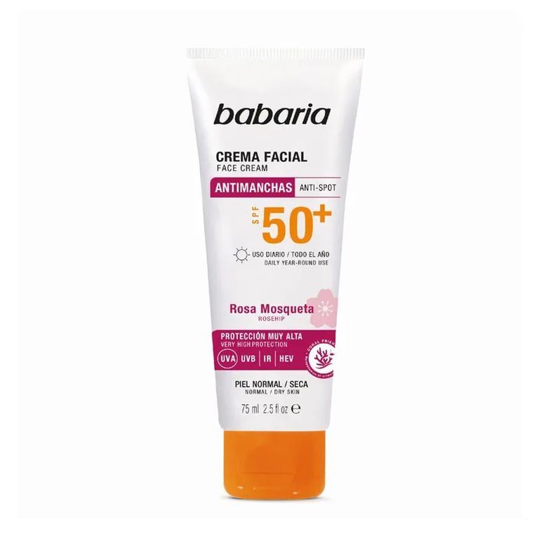 Solar Crema Facial Antimanchas SPF50+