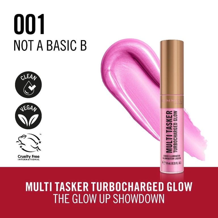 Multi Tasker Turbocharged Glow Liquid #Rosy Rebel de Rimmel London