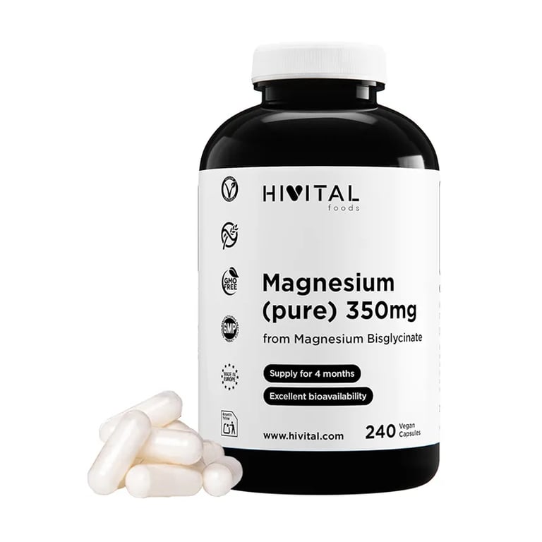 Magnésium 350 mg Bisglycinate De Magnésium
