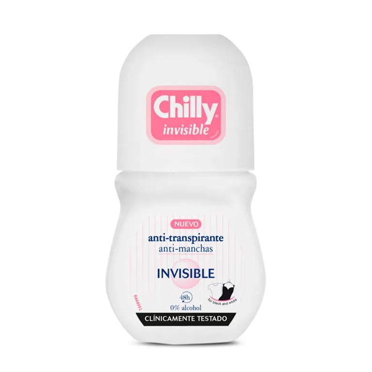 CHILLY INVISIBLE DESODORANTE ANTI-TRANSPIRANTE ROLL ON