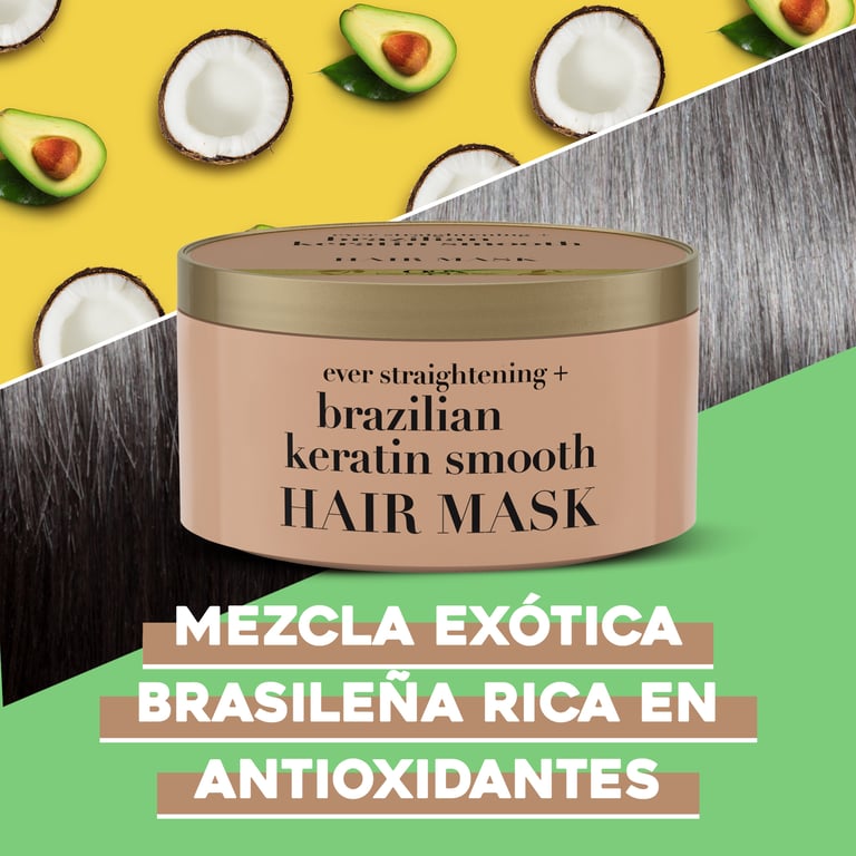 Hair Mask Brazilian Keratin Smooth 300 ml da OGX
