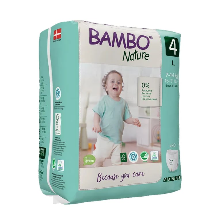 Pañal Talla 4 L 7-14 Kg