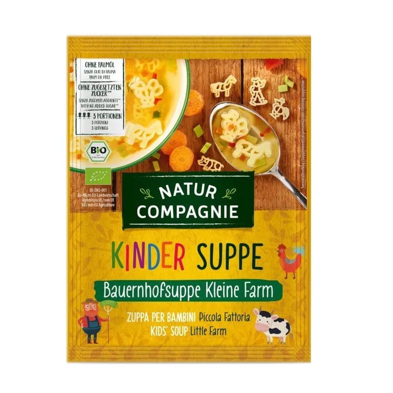 Sopa De Verduras Y Pasta La Pequeña Granja