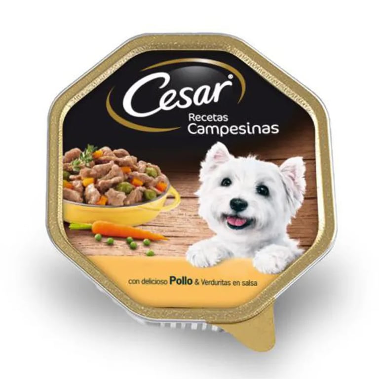 Tarrina Recept Landelijk Kip en Groenten voor Hond 150g