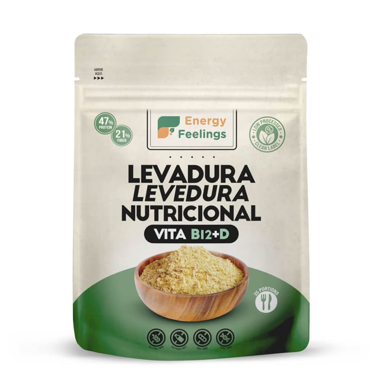 Ernährungshefe Vita B12 + D Flocken 130g