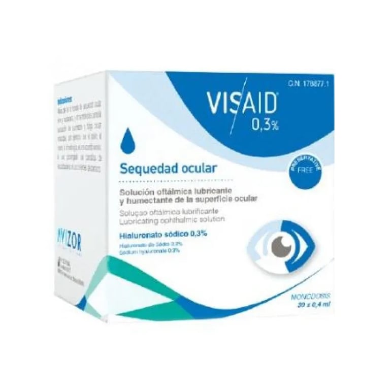 VISAID 0,3% GOTAS OCULARES MONODOSIS