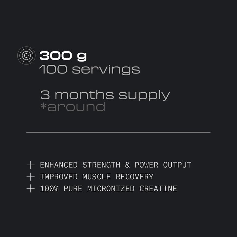 Creatine 100% Creapure 300g da Beverly Nutrition