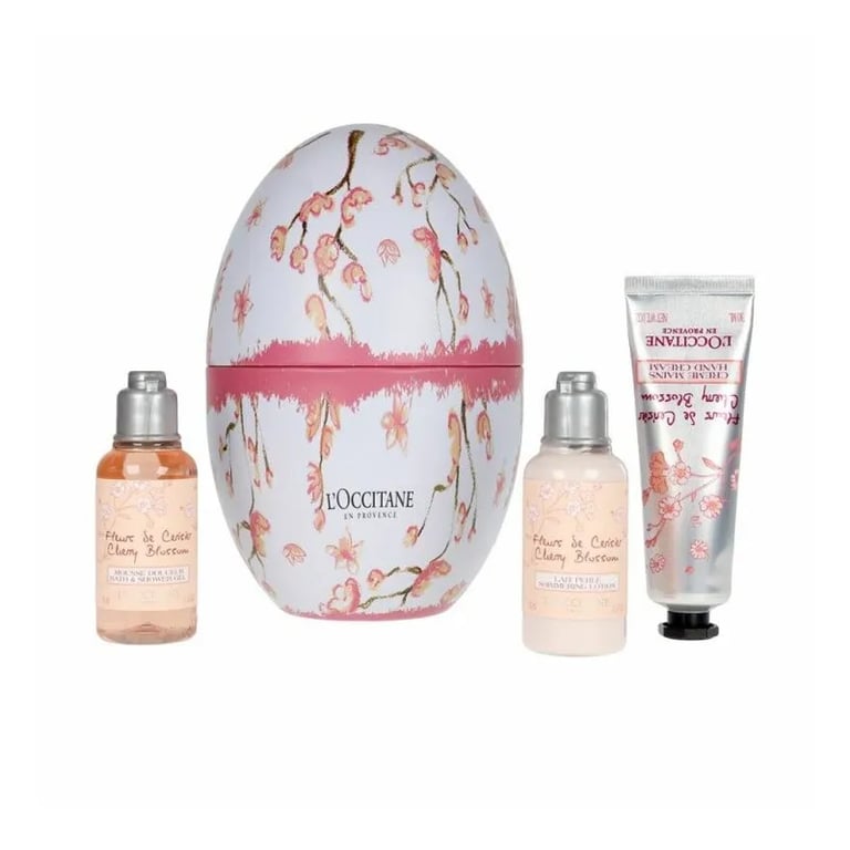 Fleurs De Cerisier Gel de Douche + Crème pour les Mains + Body Lotion