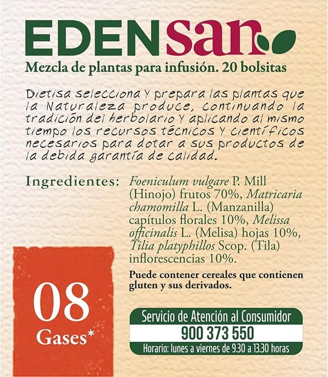 Edensan 08 Gaz 20 Unités de Dielisa