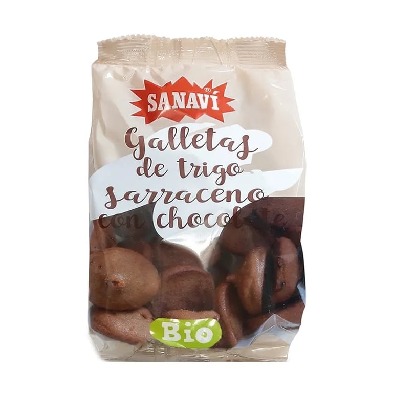 Galleta De Trigo Sarraceno Con Chocolate