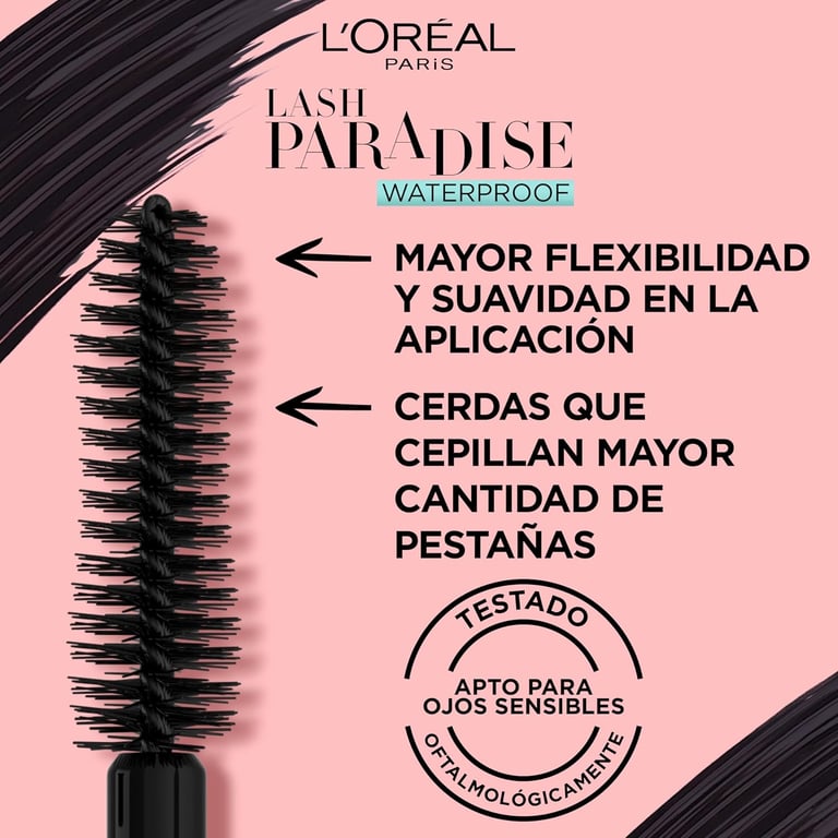 PARADISE EXTATIC intense volume mascara waterproof #01-black von L'Oreal Make Up