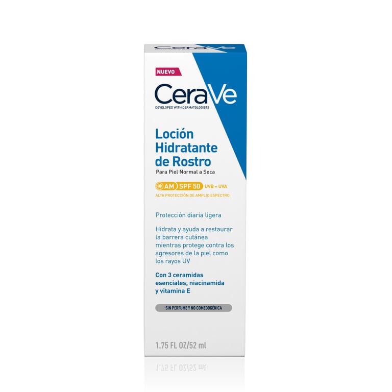 Cerave Loção Hidratante Facial Spf50 52 ml da Cerave