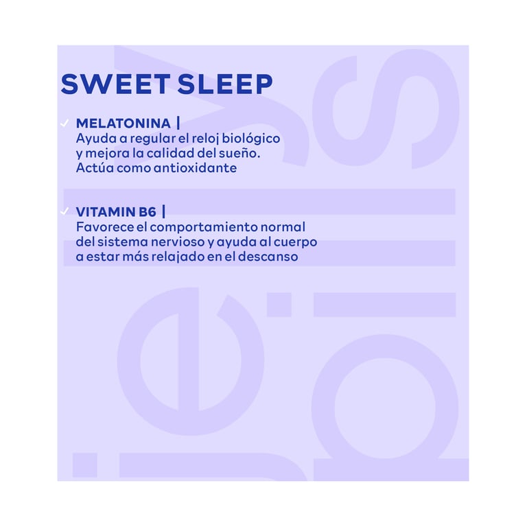 Sweet Sleep Gummies 60 Uds de Jelly Pills