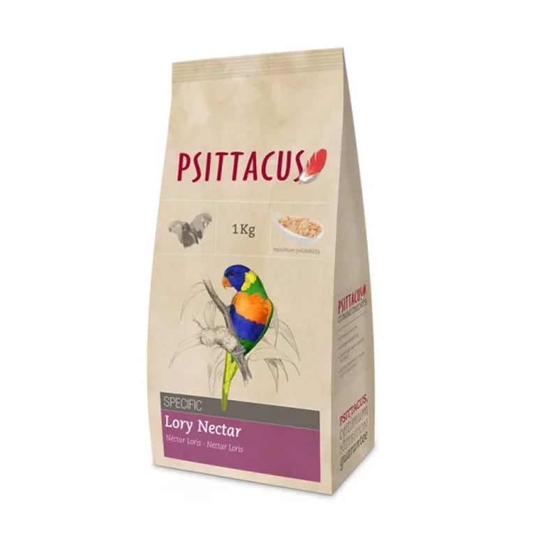 Néctar Loris Complemento Alimenticio Para Aves 1 Kg
