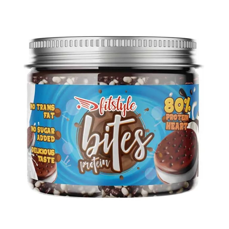 Protein Bites Balck Cookies
