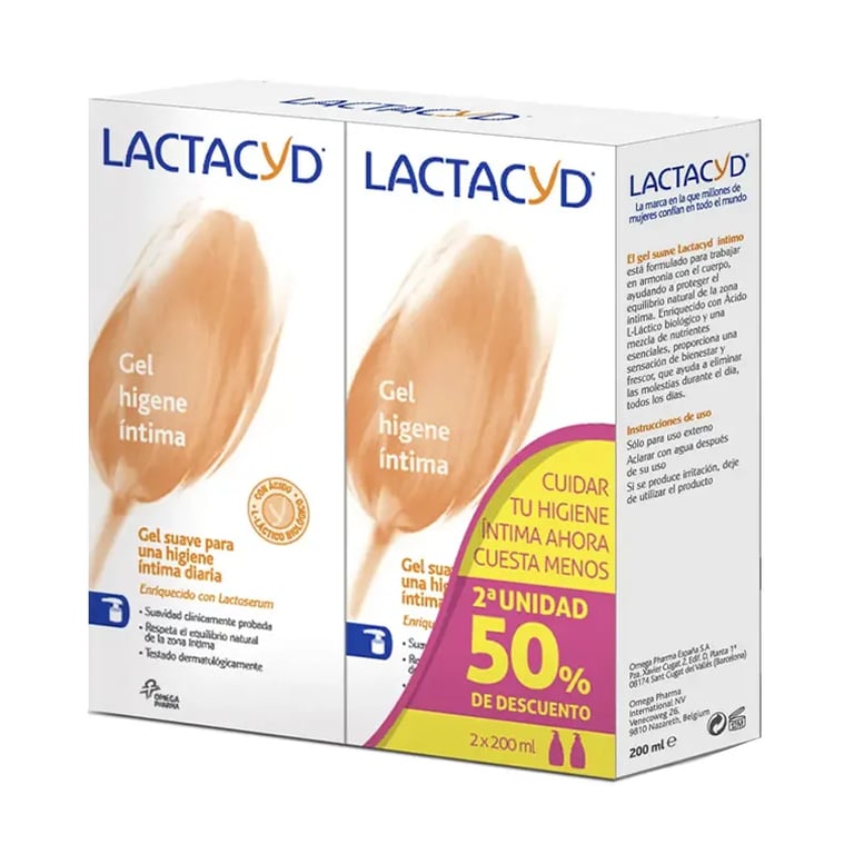 Lactacyd Gel Intimo Duplo