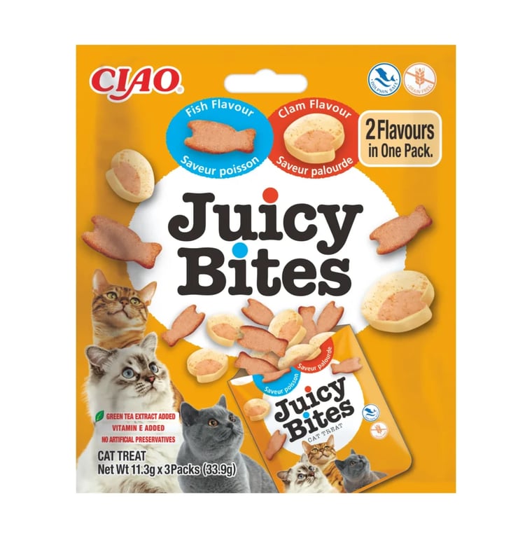 Cat Juicy Bites Fisch & Muscheln