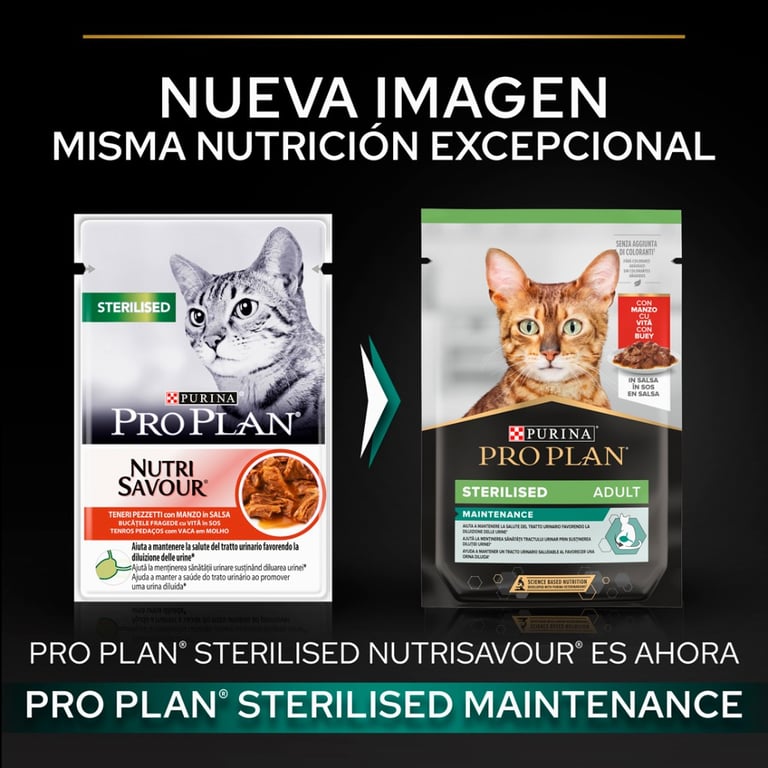 Pouch Sterilised Adult Buey - imagen 2 de 7