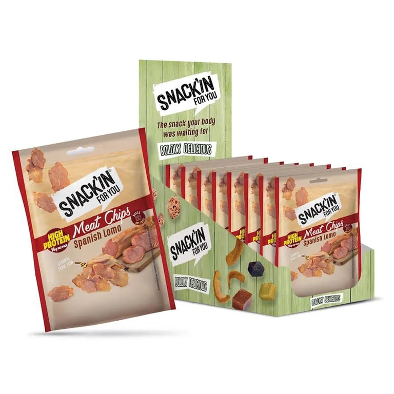 Snack Meat Chips Spanish Lomo