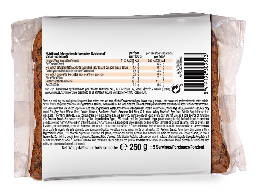 Protein Bread 250g von Weider