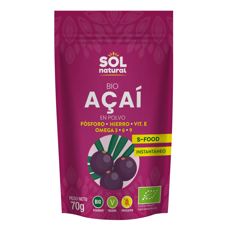 Açaí en Polvo Bio 70g