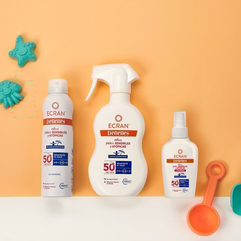 Denenes Sensitive Latte Protettore SPF50+ 270 ml di Ecran