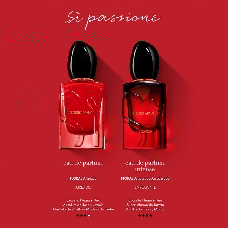 Sí Passione EDP Intense Recargable 50 ml de Armani