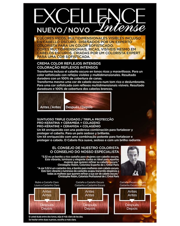 Excellence Intense #5.52 Caoba Sutil de L'Oreal Paris