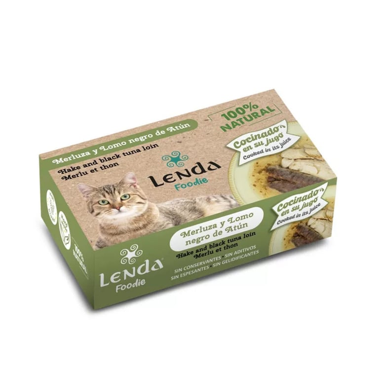 Lenda Foodie Gato Merluza Y Lomo Negro Atun