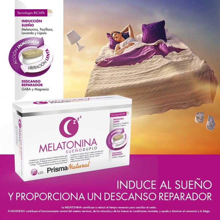 Mélatonine Sommeil Duplo - imagen 3 de 7