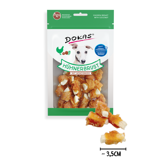 Pechuga de Pollo con Coco Para Perros