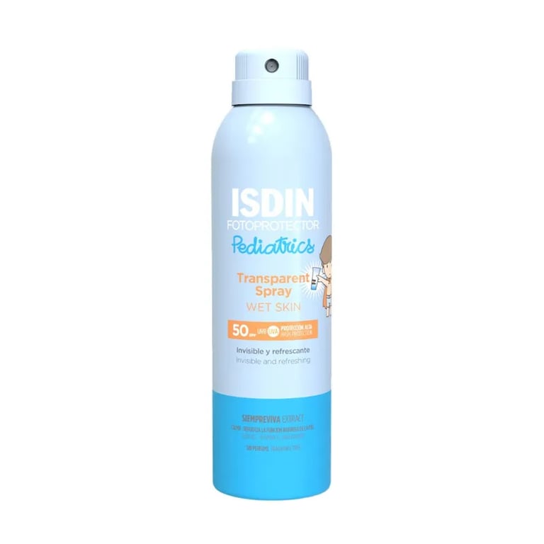 Pediatrics Fotoprotector Transparant Wet Skin SPF50