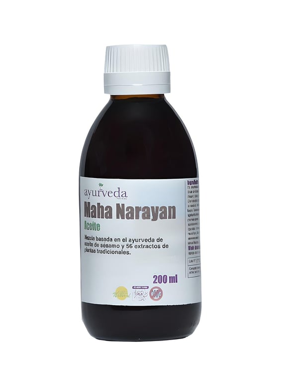 Aceite Mahanarayan Ayurvédico