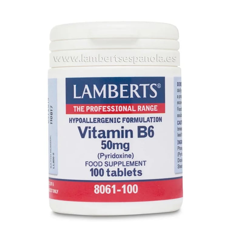 Vitamina B6 50 Mg (Piridoxina)