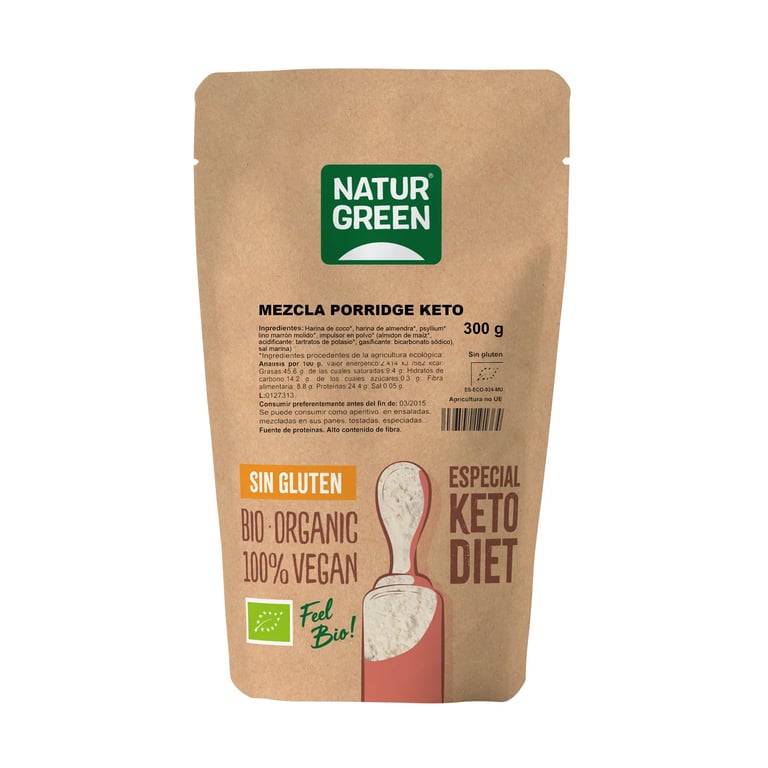 Mezcla Porridge Keto Bio