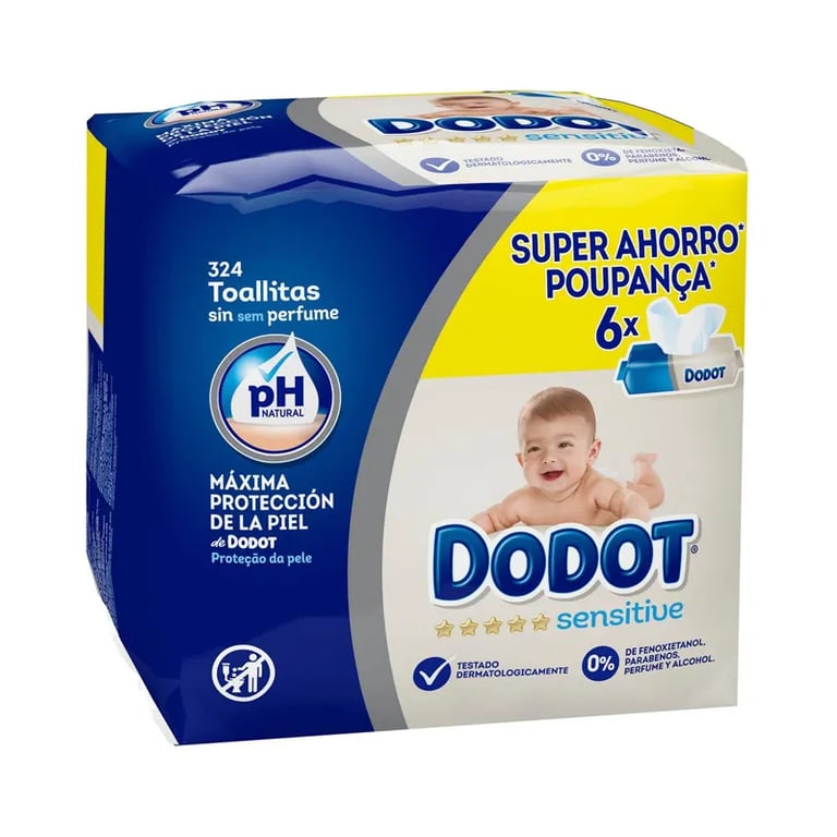 Dodot Sensitive Toallitas Super Ahorro