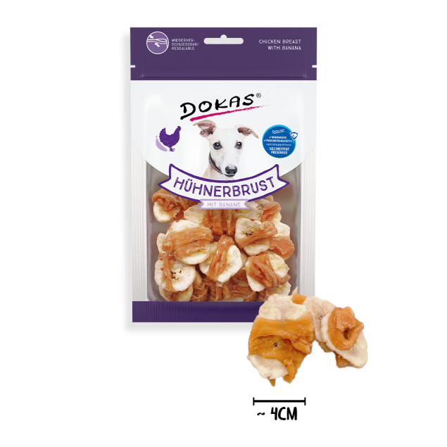 Pechuga de Pollo con Plátano Para Perros