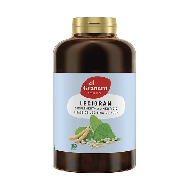 Lecitina De Soja Lecigran 740 mg