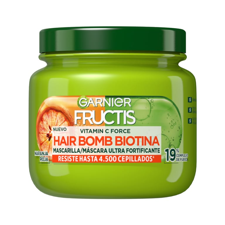 Fructis Vitamin C Hair Bomo Biotin Haarmaske 320 ml