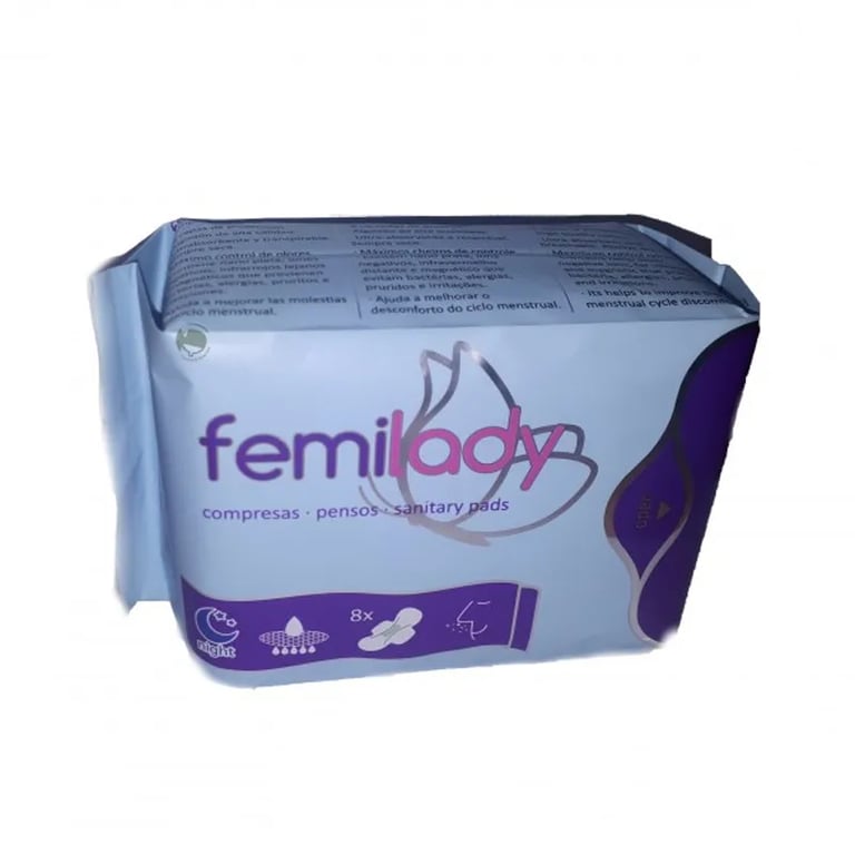 Femilady Compresas Noche Super Absorbente