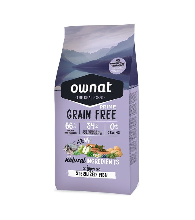 Prime Grain Free Pienso Gato Esterilizado Pescado