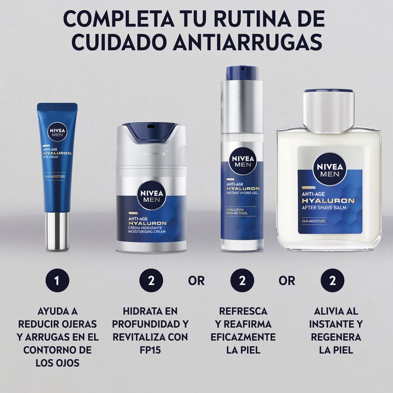 Men Active Age Hyaluron Balsamo After Shave 100 ml de Nivea