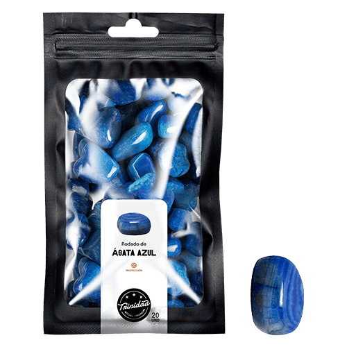 Agate Bleue Pierres Roulées