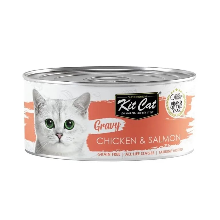 Nassfutter Gravy Huhn mit Lachs