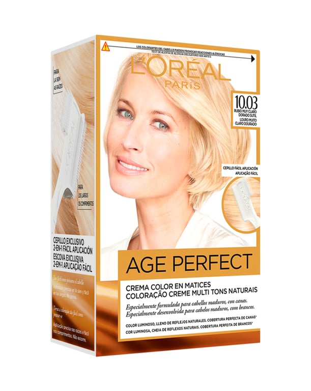 Excellence Age Perfect #10,03 Rubio Muy Claro Dorado