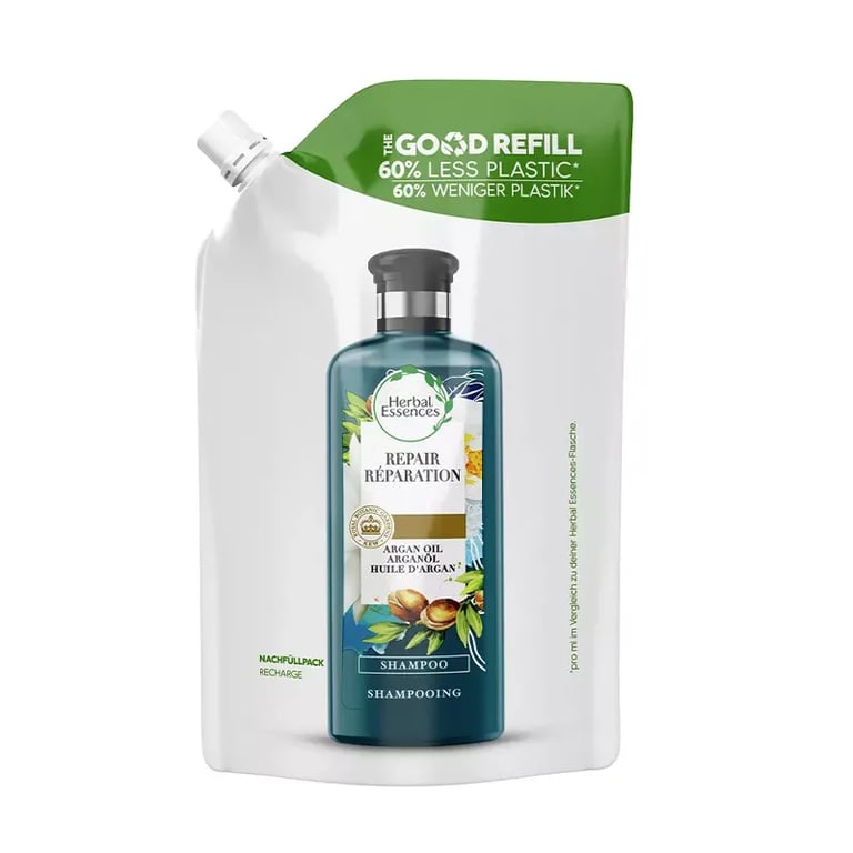 Flacone Ricaricabile Shampoo Argan