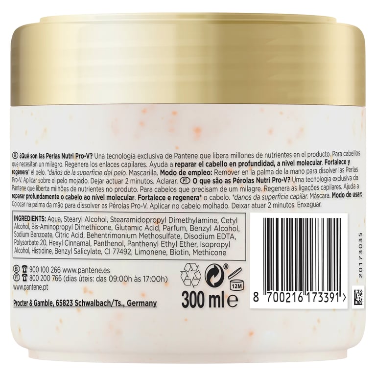 Molecular Bond Repair Máscara Intensiva 300 ml da Pantene