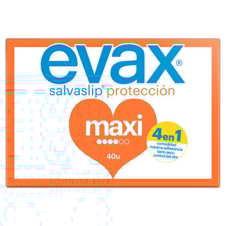 Evax Protège-Slips Maxi 40 Unités de Evax