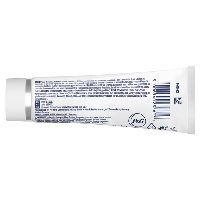 3D White Advanced Éclat Séducteur Menthe Douce 75 ml de Oral-B
