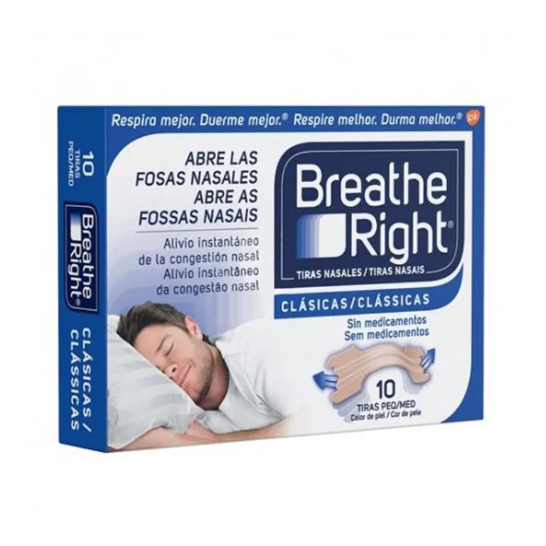 BREATHE RIGHT CLÁSICAS TIRAS NASALES TALLA GRANDE